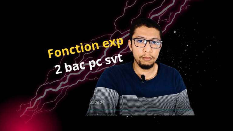 fonctions exponentielles 2 bac pc svt