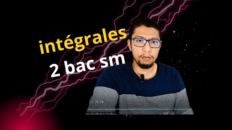 intégrales 2 bac sm